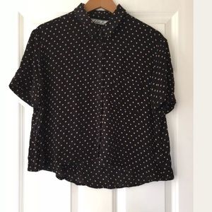 Chloe K Oversized Boxy Shirt. Size M